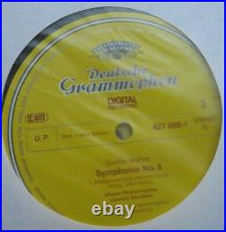 DG 427 697-1 MAHLER Symphony No 6 BERNSTEIN VPO Ex Con 2 LP Record Box Set