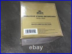 DG Archiv Produktion analogue stereo recordings 1959-81 limited edition NEW 50CD