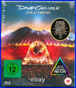 David Gilmour LIVE AT POMPEII 2CD + 2Blu-Ray Deluxe Edition Box Set NEU