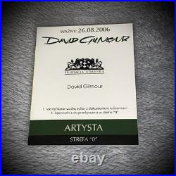 David Gilmour Live In Gdansk 5 Disc Special Edition Box Set (No Ticket Replica)