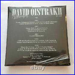 David Oistrakh (5 x CD Melodiya Box Set, 2013) NEW & SEALED