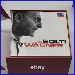 Decca Georg Solti The Wagner Operas Mega Box Set 36x CD Classical 478-3707 EU EX