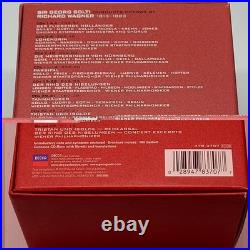Decca Georg Solti The Wagner Operas Mega Box Set 36x CD Classical 478-3707 EU EX