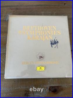 Deutsche Grammophon Beethoven 9 Symphonies Karajan 1977 Vinyl Box Set 2538 820