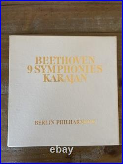 Deutsche Grammophon Beethoven 9 Symphonies Karajan 1977 Vinyl Box Set 2538 820