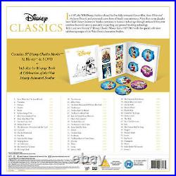 Disney Classics Complete Movie Collection 1937-2019 Blu Ray 57-Discs LIMITED ED