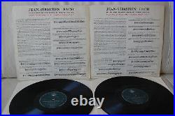 Duo Lee Makanowitzky Bach Sonatas Violin Piano 2 Lp Set Ed1 Lumen 3-437 3-438