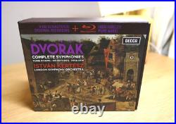 Dvorak Complete Symphonies Kertesz 9 CD + Blu Ray Remastered Decca 2016 MINT