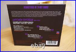 Dvorak Complete Symphonies Kertesz 9 CD + Blu Ray Remastered Decca 2016 MINT