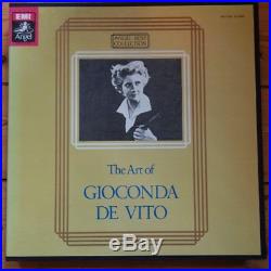 EAC-77350-60 The Art of Gioconda de Vito 11 LP box set