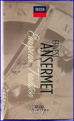 ERNEST ANSERMET- The Great European Tradition 31-CD Box DECCA Beethoven/Mozart +