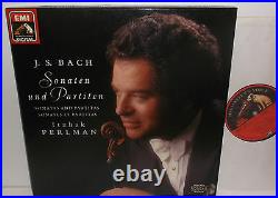 EX 7 494831 Bach Sonatas And Partitas For Solo Violin Itzhak Perlman 2LP Box Set