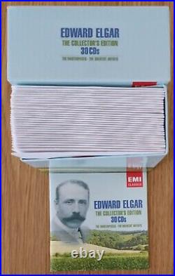 Edward Elgar The Collector's Edition 30 CD Boxset Plus Booklet The Masterpieces