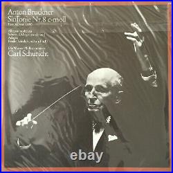 Electrola White/gold Asdw 602-3 Bruckner Symphony No. 8 Vpo Schuricht Ex-/nm