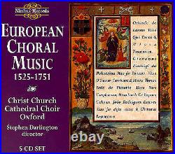 European Choral Music 1525 1751 Box Set New CD