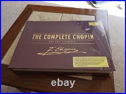 F. Chopin The Complete Chopin. 20x CD + DVD Box Set. New and Sealed