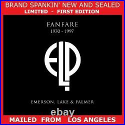 Fanfare Emerson Lake & Palmer (1970-1997) Elp Numbered Limited First Edition