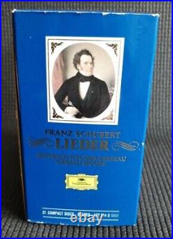 Franz Schubert LIEDER (Vol. 1-3) 21 CD Collection Vintage MINT CDs