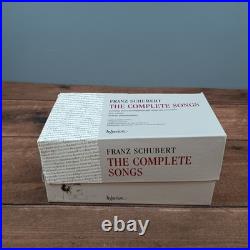 Franz Schubert The Complete Songs Hyperion 40 CD Box Set Book Booklet