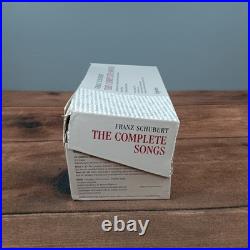 Franz Schubert The Complete Songs Hyperion 40 CD Box Set Book Booklet