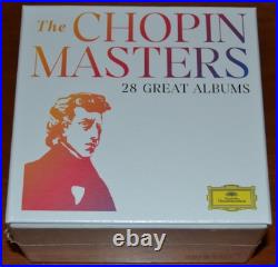 Frederic Chopin The Chopin Masters (Limited Edition) Sealed 28 CD DG Box Set