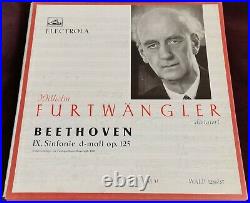 Furtwangler Beethoven Symphony No. 9 2lp Box Hmv Electrola Walp 1286/87 Ed1 Rare