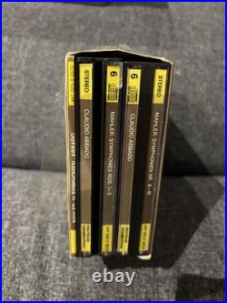 GUSTAV MAHLER 10 SYMPHONIES Claudio Abbado Bryn Terfel 12 CD Boxset + Booklet