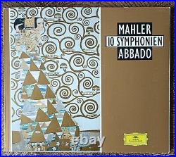 GUSTAV MAHLER 10 SYMPHONIES Claudio Abbado Bryn Terfel 12 CD Boxset + Booklet
