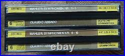 GUSTAV MAHLER 10 SYMPHONIES Claudio Abbado Bryn Terfel 12 CD Boxset + Booklet