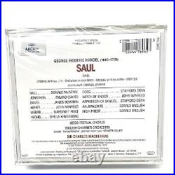 G. F. HANDEL Handel Saul 3 CD Import RARE New & Sealed Archiv production