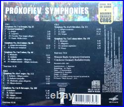 Gennadi Rozhdestvensky Prokofiev Symphonies 1-7 Melodiya (3 CDs)