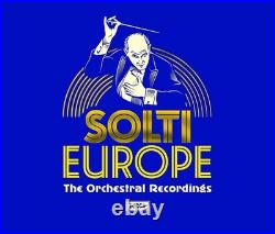 Georg Solti Solti Europe The Orchestral Recordings (CD) Box Set with DVD