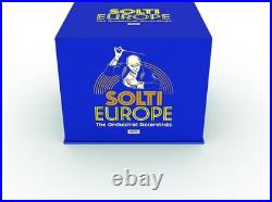 Georg Solti Solti Europe The Orchestral Recordings (CD) Box Set with DVD