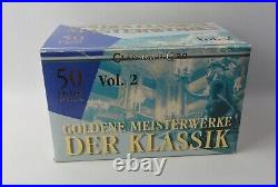 Golden Classical Meisterwerke Vol. 2 + 1 + Klassik Sammlung Gesamt 130 CD