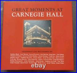 Great Moments At Carnegie Hall 125th Anniversary 43 CD BOX SET