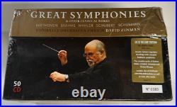 Great Symphonies & Other Classical Works David Zinman 50CD SET- NEW DAMAGED