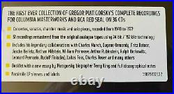 Gregor Piatigorsky, The Art Of The Cello, 36 CD Box Set. BRAND NEW