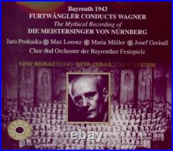 Greindl Fürtwangler conducts Wagner The mythical recordi. Greindl CD T3VG
