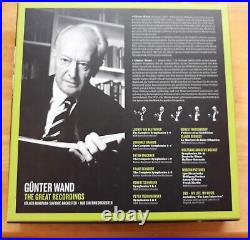 Gunter Wand Great Recordings 28 CDs Beethoven Brahms Bruckner Schubert Tchaikov