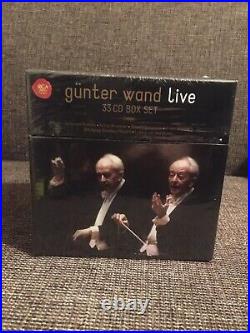 Gunter Wand LIVE RCA Red Seal 33 CD Box Set