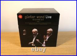Gunter Wand Live 33 CD Box Set LIKE NEW RCA Red Seal