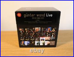 Gunter Wand Live 33 CD Box Set LIKE NEW RCA Red Seal