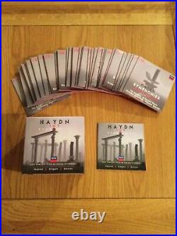 HAYDN 107 SYMPHONIES Sinfonien Hogwood, Brüggen, Dantone, 35 CD Boxset  Decca