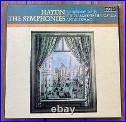 HAYDN The Symphonies 1-104 Decca Vinyl 9 COMPLETE BOX SET / Antal Dorati/ NM