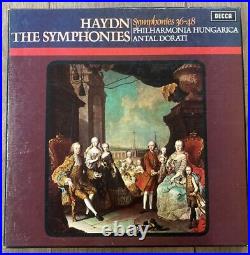 HAYDN The Symphonies 1-104 Decca Vinyl 9 COMPLETE BOX SET / Antal Dorati/ NM