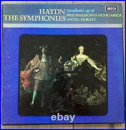HAYDN The Symphonies 1-104 Decca Vinyl 9 COMPLETE BOX SET / Antal Dorati/ NM