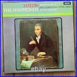 HAYDN The Symphonies 1-104 Decca Vinyl 9 COMPLETE BOX SET / Antal Dorati/ NM