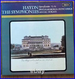HAYDN The Symphonies 1-104 Decca Vinyl 9 COMPLETE BOX SET / Antal Dorati/ NM