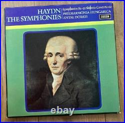 HAYDN The Symphonies 1-104 Decca Vinyl 9 COMPLETE BOX SET / Antal Dorati/ NM