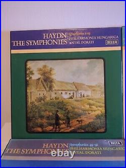 HAYDN The Symphonies 1-104 Decca Vinyl 9 Complete Box Sets / Antal Dorati / NM